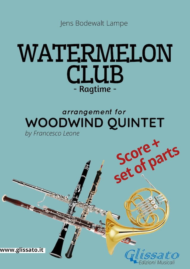 Watermelon Club - Woodwind Quintet score & parts