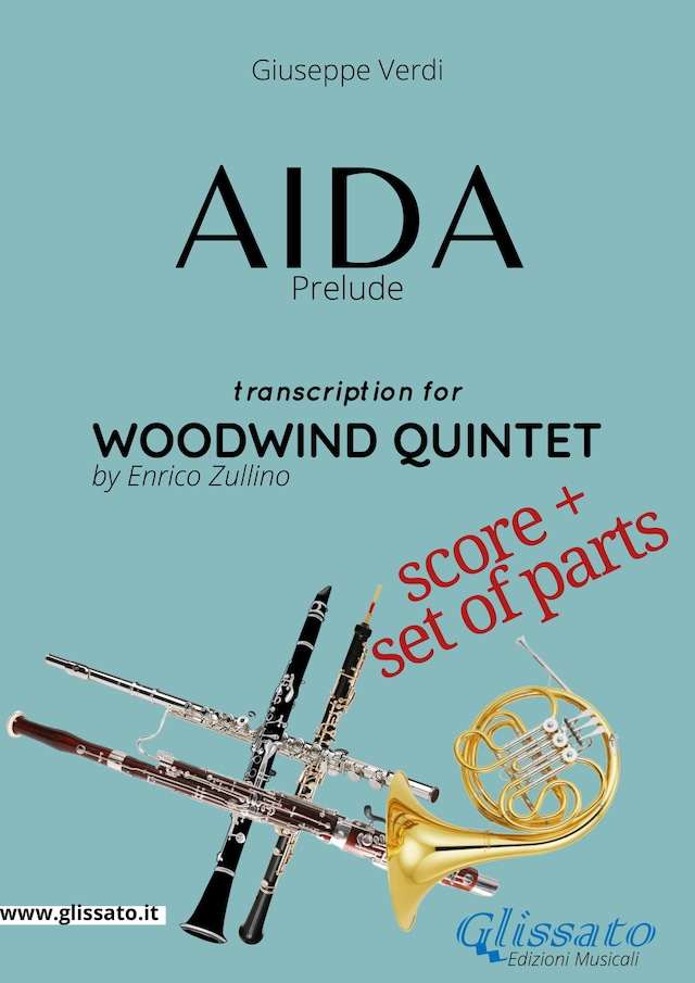 Copertina del libro per Aida (prelude) Woodwind Quintet - Score & Parts