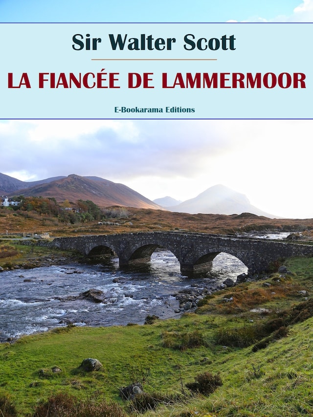 Book cover for La fiancée de Lammermoor