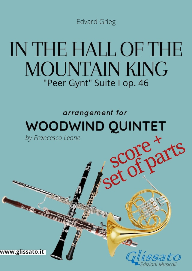 Bogomslag for In the Hall of the Mountain King - Woodwind Quintet score & parts