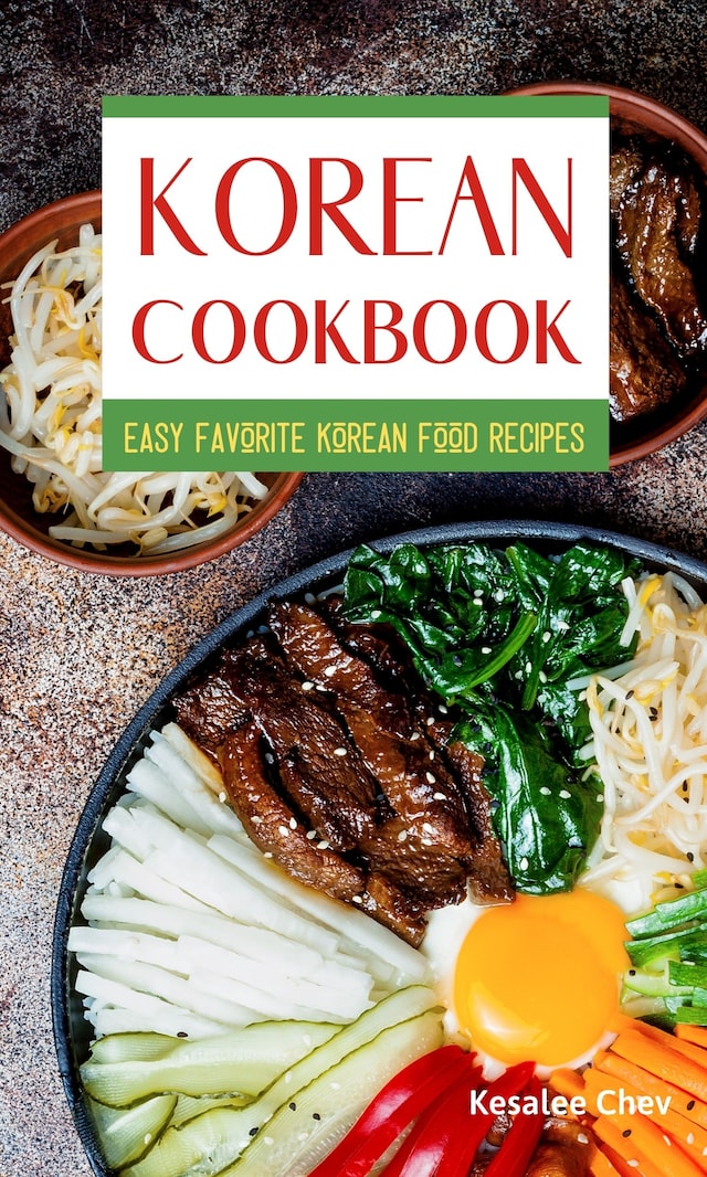 Portada de libro para Korean Cookbook