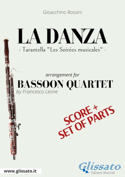 La Danza - Bassoon Quartet score & parts bookCoverFor