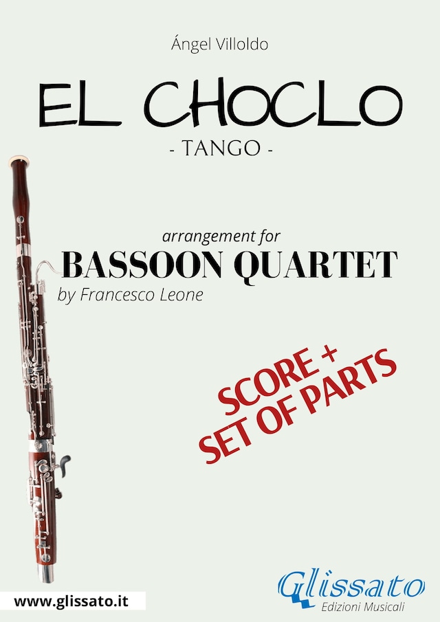 Bokomslag for El Choclo - Bassoon Quartet score & parts