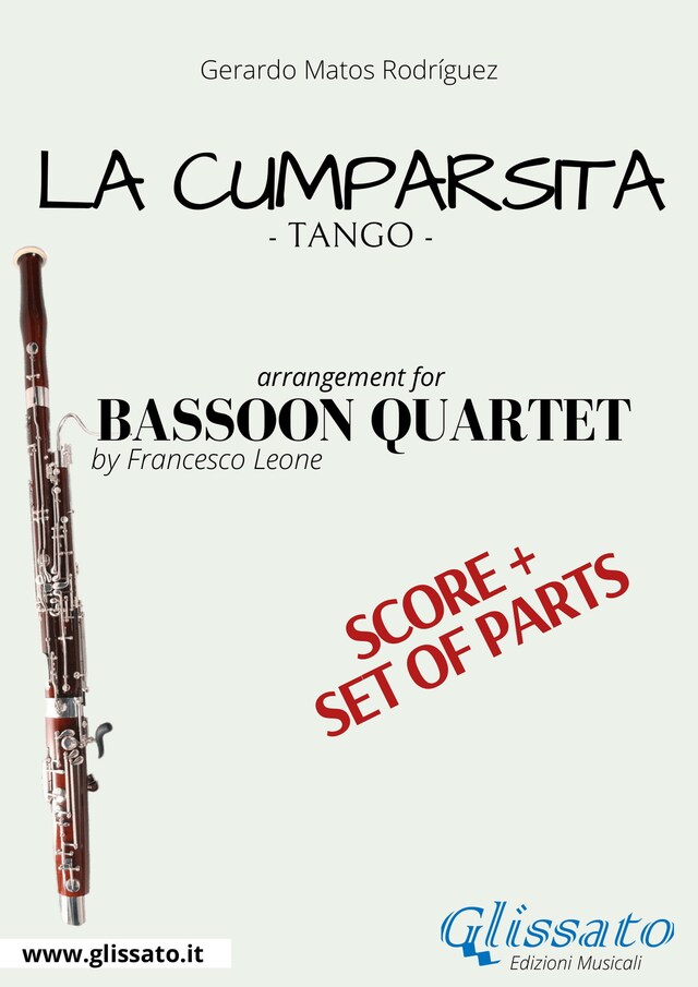 Book cover for La Cumparsita - Bassoon Quartet score & parts