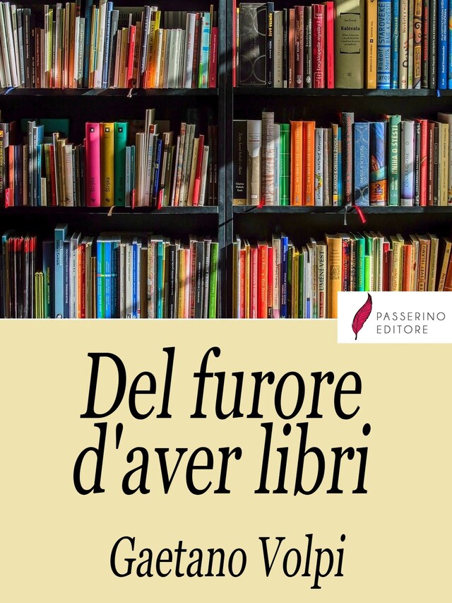 Couverture de livre pour Del furore d'aver libri