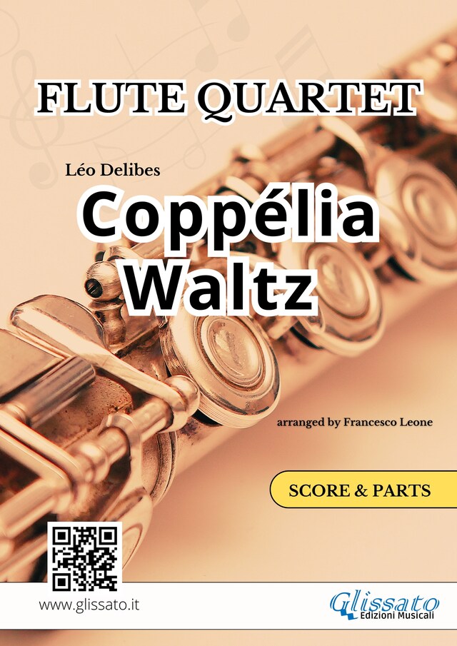 Boekomslag van Coppélia Waltz - Flute Quartet score & parts