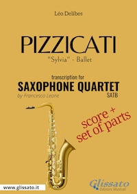 Pizzicati - Saxophone Quartet score & parts