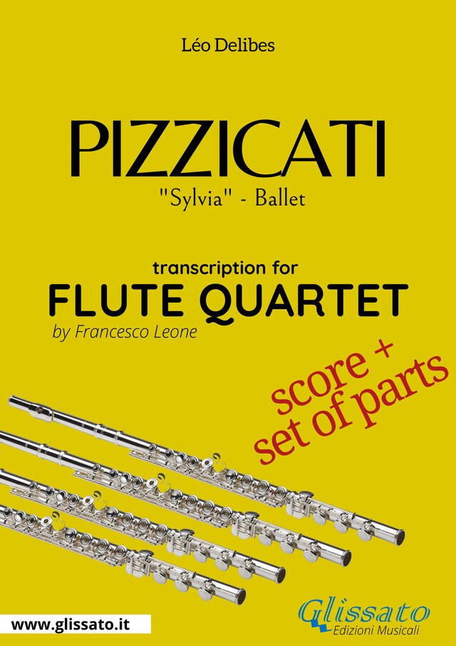 Book cover for Pizzicati - Flute Quartet score & parts
