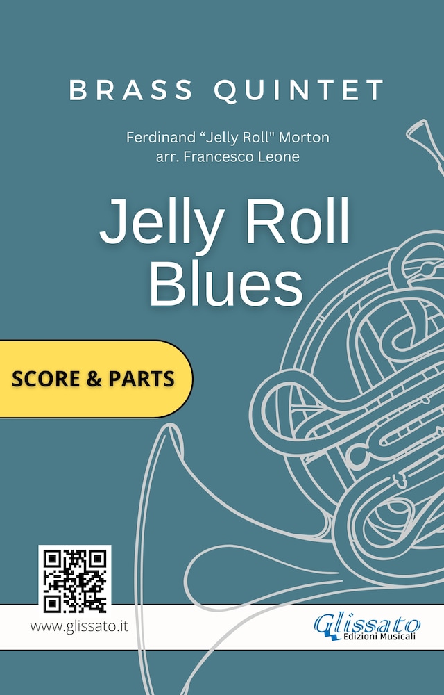 Book cover for Jelly Roll Blues - Brass Quintet Quintet score & parts