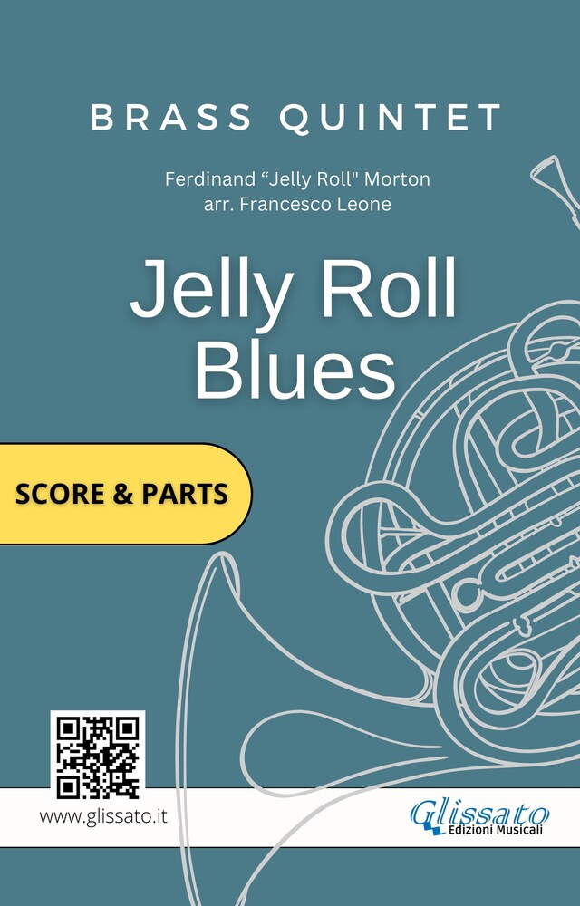 Book cover for Jelly Roll Blues - Brass Quintet Quintet score & parts