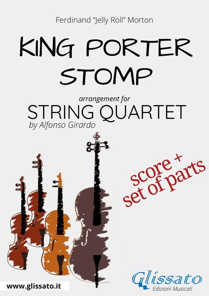 King Porter Stomp - String Quartet score & parts bookCoverFor