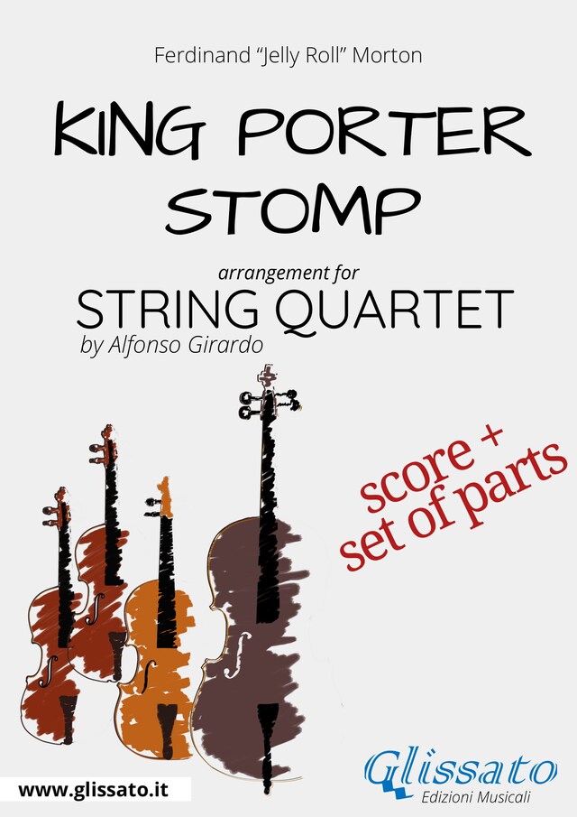Okładka książki dla King Porter Stomp - String Quartet score & parts