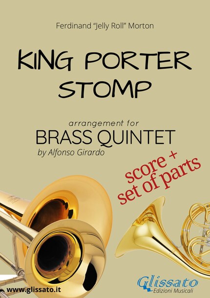 King Porter Stomp - Brass Quintet score & parts bookCoverFor