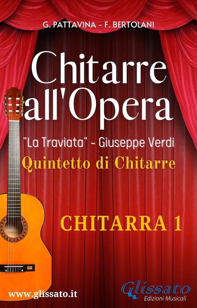 Copertina del libro per "Chitarre all'Opera" - Chitarra 1