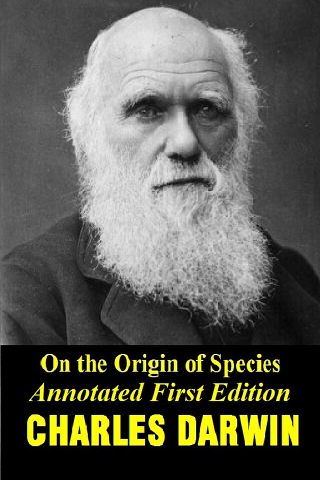 Bogomslag for On the Origin of species