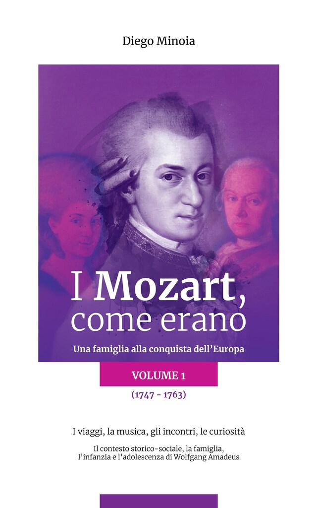 Boekomslag van I Mozart, come erano - Volume 1