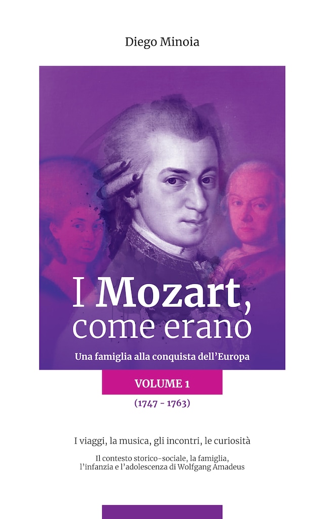 Boekomslag van I Mozart, come erano - Volume 1