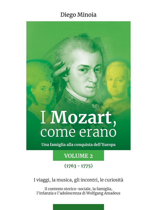 Buchcover für I Mozart, come erano - Volume 2