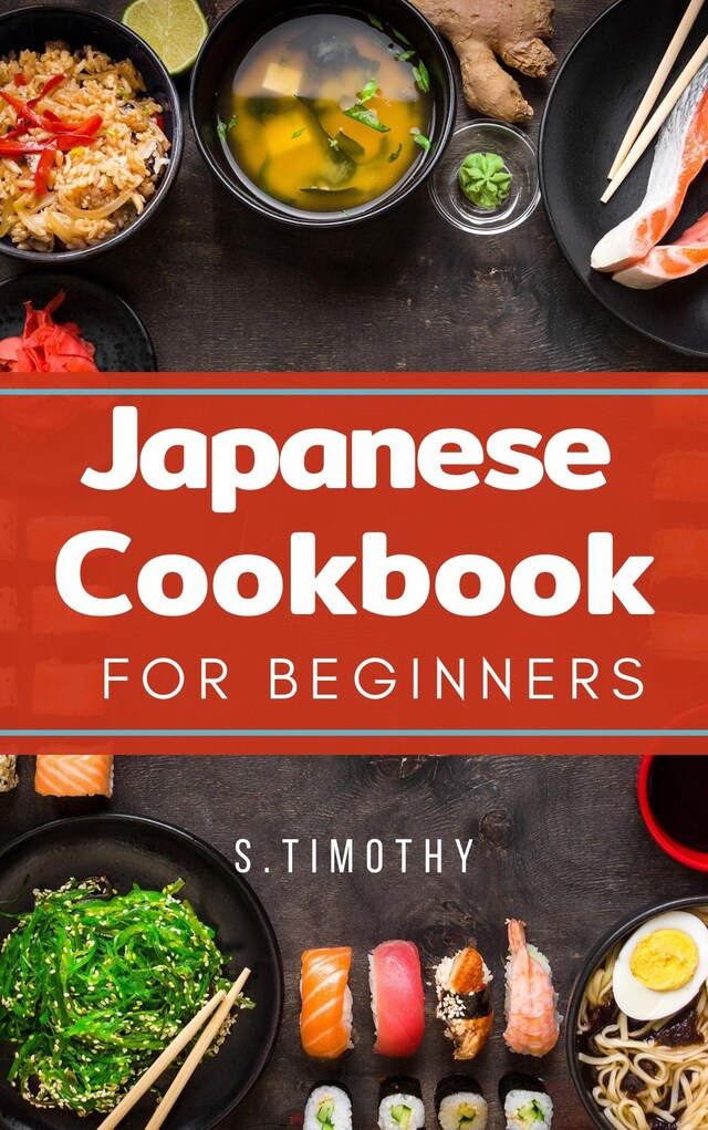 Okładka książki dla Japanese Cookbook for Beginners