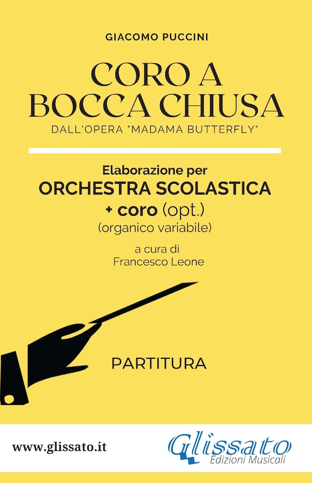 Book cover for Coro a bocca chiusa - Orchestra scolastica (smim/liceo) partitura