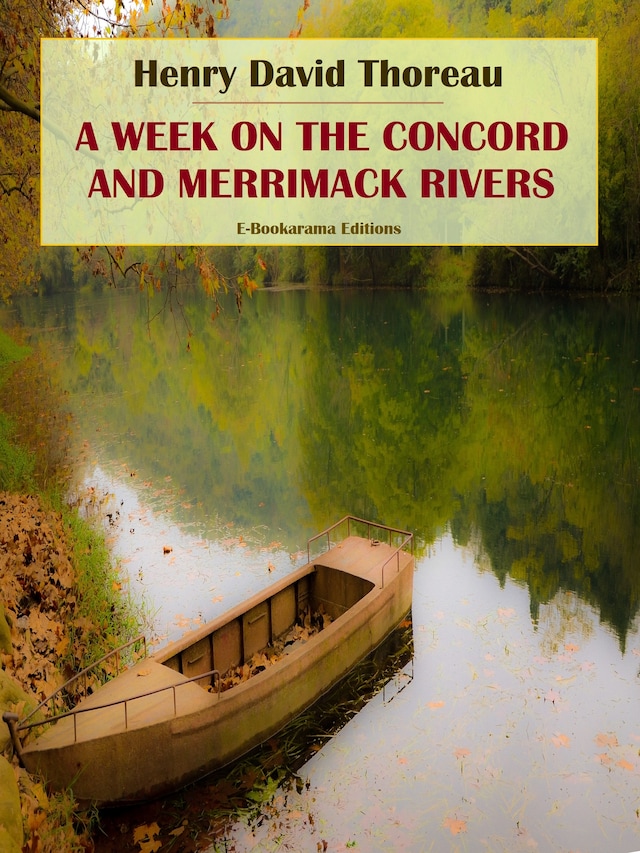 Okładka książki dla A Week on the Concord and Merrimack Rivers