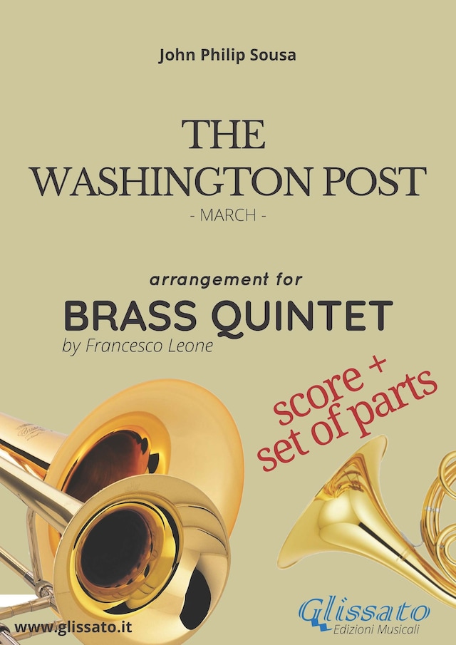 Book cover for The Washington Post - Brass Quintet score & parts