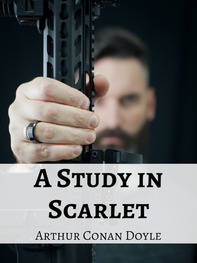 Kirjankansi teokselle A Study in Scarlet (Annotated)