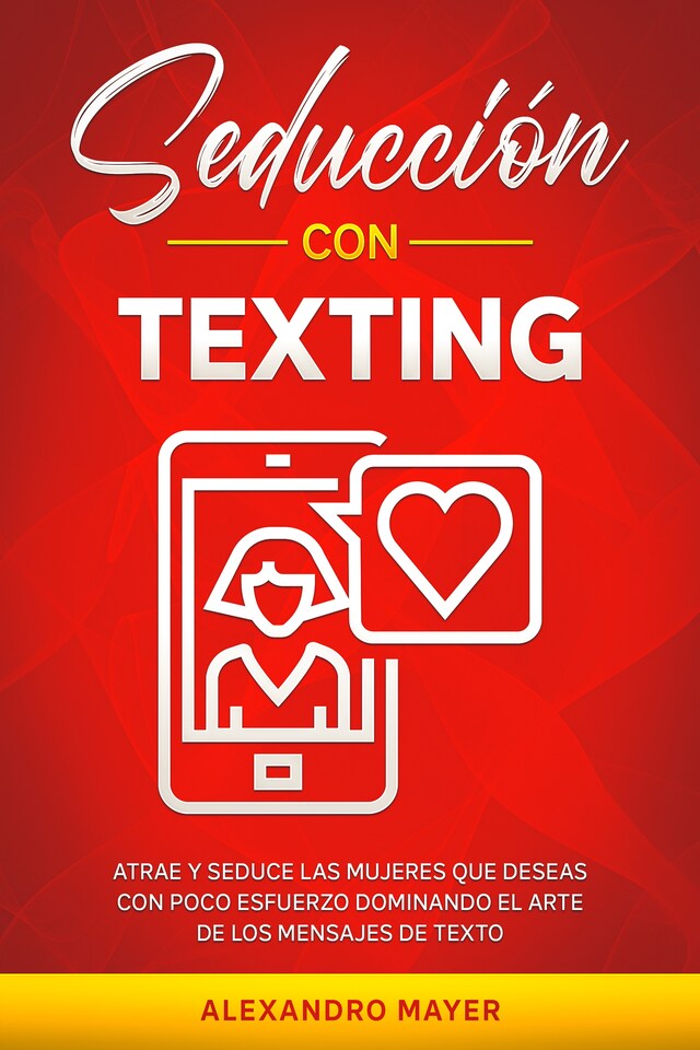 Boekomslag van Seducción con texting