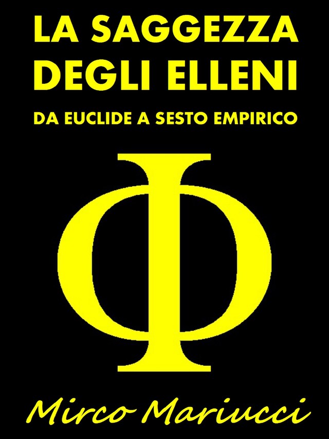 Book cover for La Saggezza degli Elleni