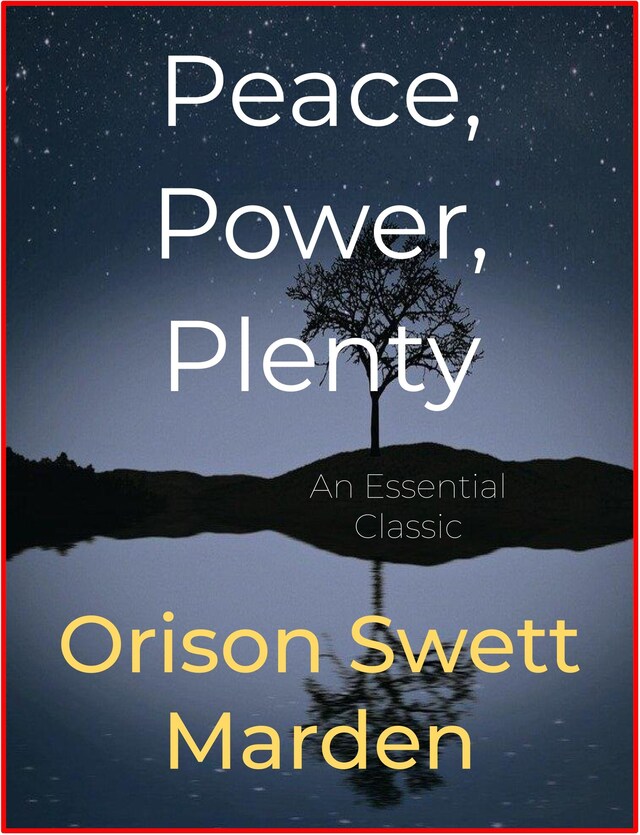 Copertina del libro per Peace, Power, Plenty