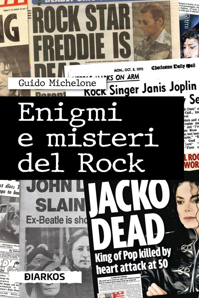 Book cover for Enigmi e misteri del Rock