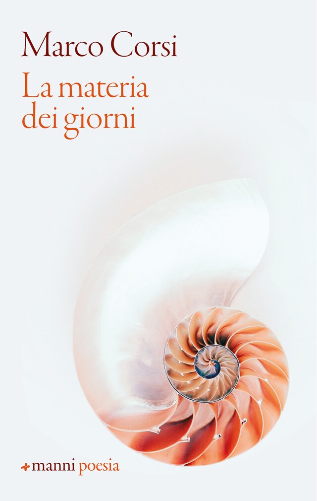 Book cover for La materia dei giorni