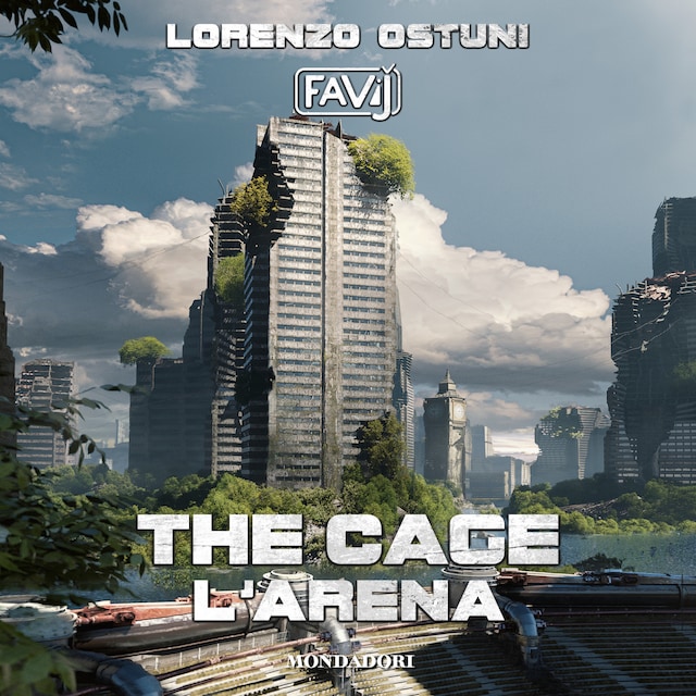 Book cover for The cage. L'arena