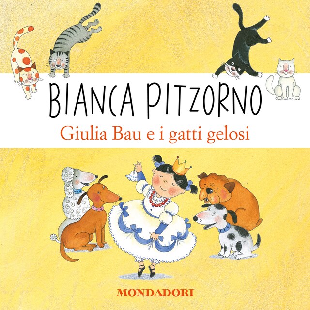 Couverture de livre pour Giulia Bau e i gatti gelosi