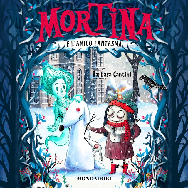 Copertina del libro per Mortina e l'amico fantasma