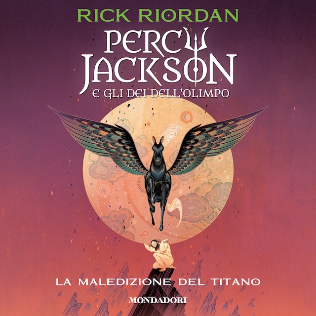 Okładka książki dla Percy Jackson e gli Dei dell'Olimpo - 3. La maledizione del Titano