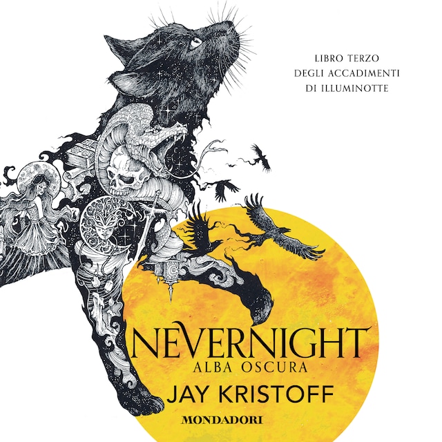 Book cover for Nevernight. Alba oscura