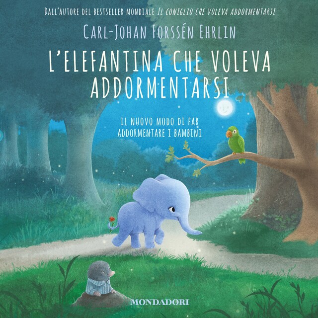 Couverture de livre pour L'elefantina che voleva addormentarsi