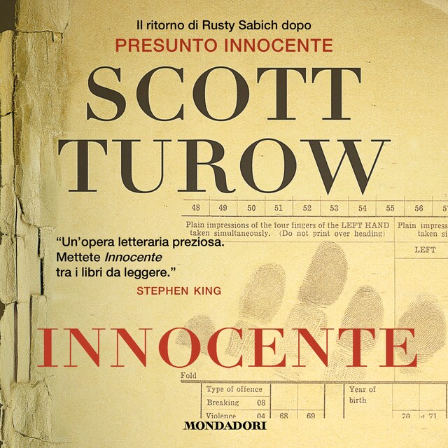 Copertina del libro per Innocente