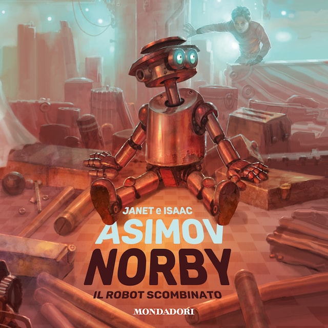 Kirjankansi teokselle Norby il robot scombinato