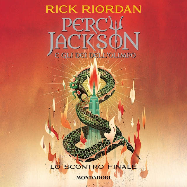 Book cover for Percy Jackson e gli Dei dell'Olimpo - 5. Lo scontro finale