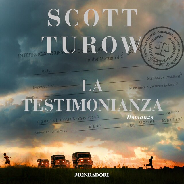 Book cover for La testimonianza