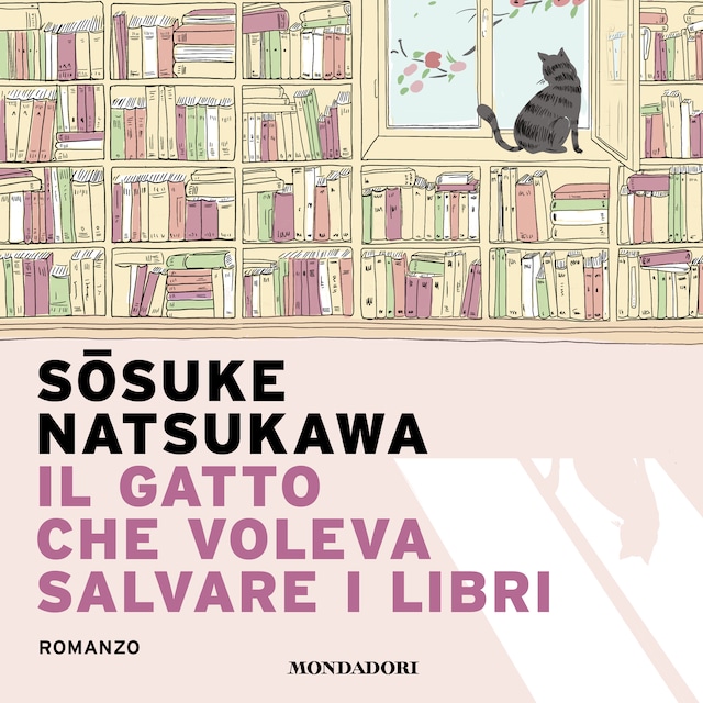 Copertina del libro per Il gatto che voleva salvare i libri