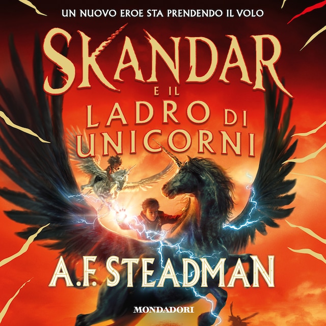 Book cover for Skandar e il ladro di unicorni