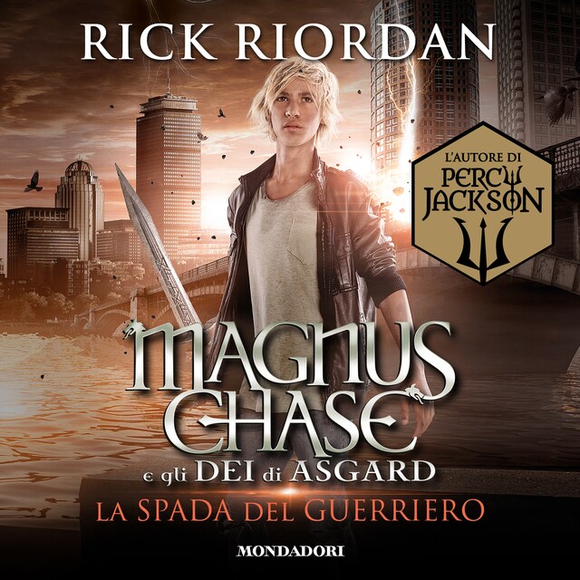 Couverture de livre pour Magnus Chase e gli dei di Asgard - 1. La spada del guerriero