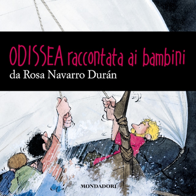 Book cover for Odissea raccontata ai bambini