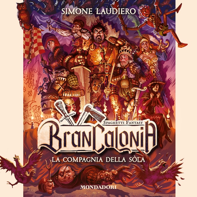 Okładka książki dla BRANCALONIA - La compagnia della sòla