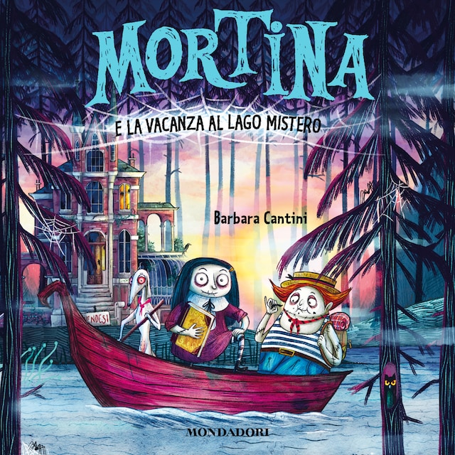 Book cover for Mortina e la vacanza al Lago Mistero