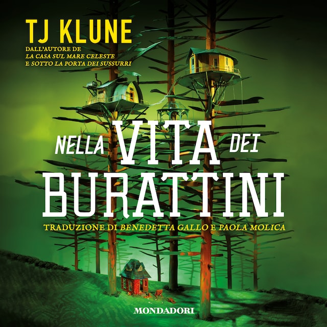 Book cover for Nella vita dei burattini