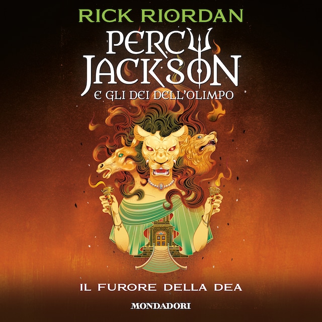 Book cover for Percy Jackson e gli dei dell'Olimpo. #7 Il furore della dea